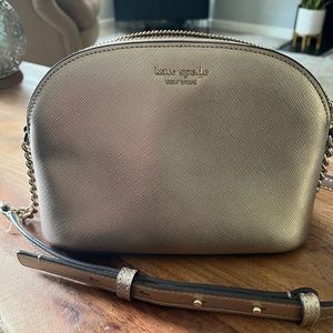 Kate Spade Rose Gold Dome Crossbody
